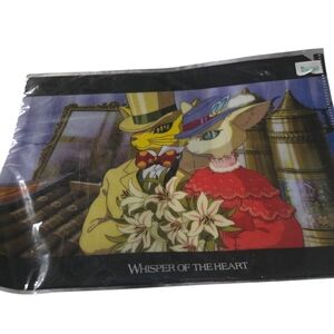 Whisper of the Heart Cat Couple Art Print